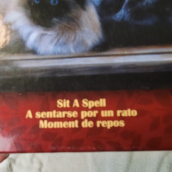 Sit a Spell cozy cat Puzzle 1000 Pieces - Picture 3 of 8